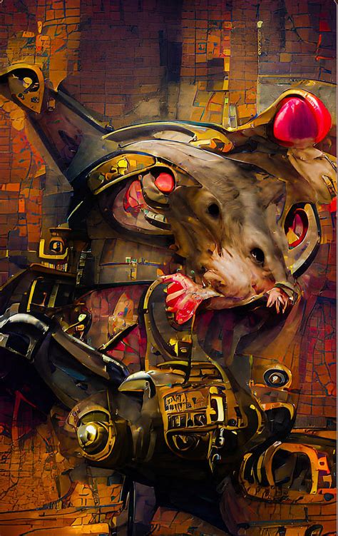 Steampunk Rat Digital Art By Cristi Sturgill Fine Art America
