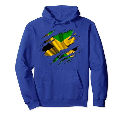 jamaica jamaican flag pullover hoodie graphic fans