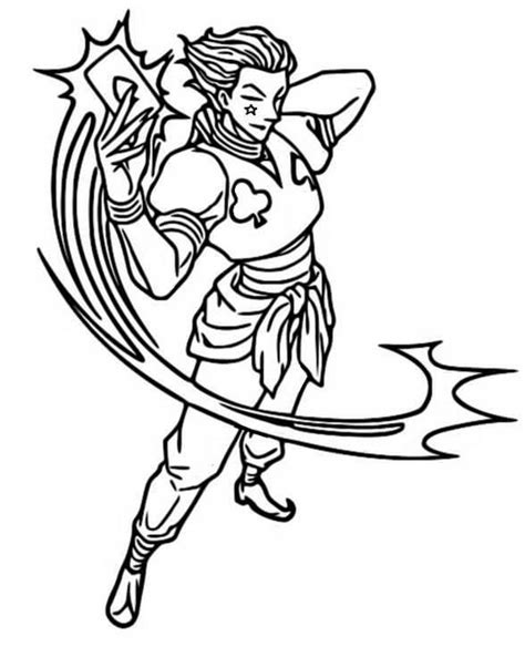 Anime Coloring Pages Hunter X Hunter 291 Svg Png Eps Dxf File