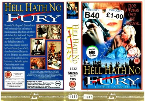Hell Have No Fury 1991 On Guild Home Video United Kingdom Betamax Vhs Videotape