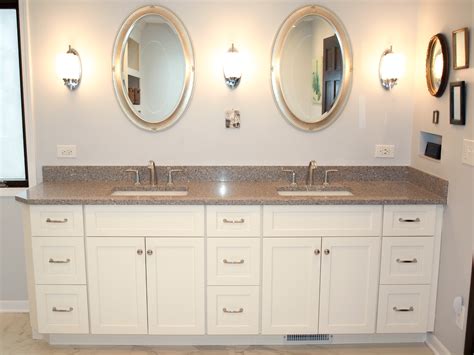 Two Sink Vanity Custom Cabinets