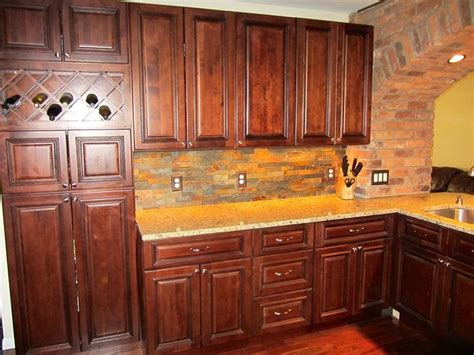 Burnished Brandy Kitchen Cabinets Maple Kitchen Cabinets Rta Kitchen