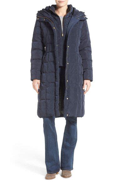 Cole Haan Bib Insert Down And Feather Fill Coat Regular And Petite