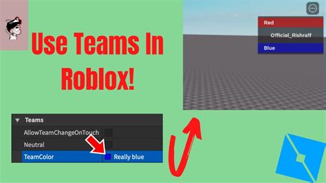 How To Use Teams Roblox Scripting Tutorial Youtube