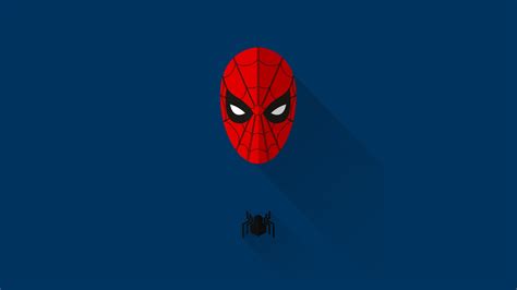 Download Wallpaper 1600x900 Spider Man Minimal Art 169 Widescreen