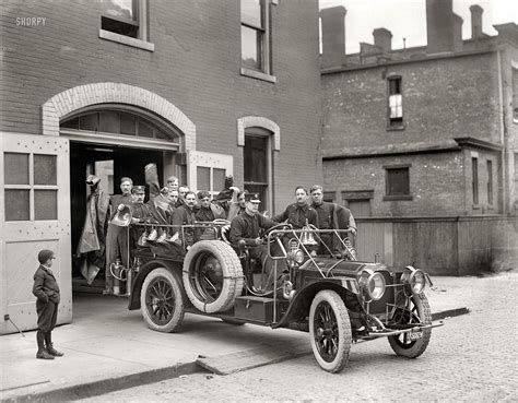 Retired firefighter and fire photographer in central connecticut. Shorpy Historic Picture Archive :: Packard Fire Squad ...