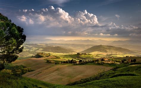 Great Tuscany Picture Italy Hd Wallpaper Download