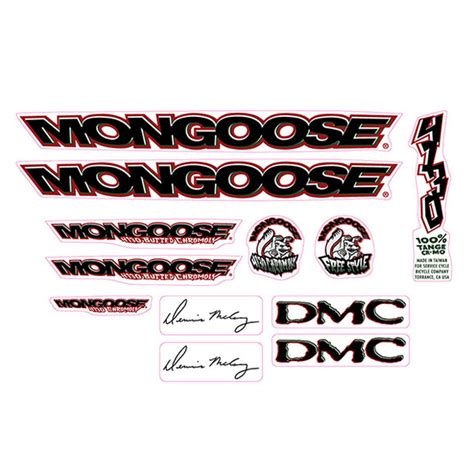 Mongoose Decals Dmc