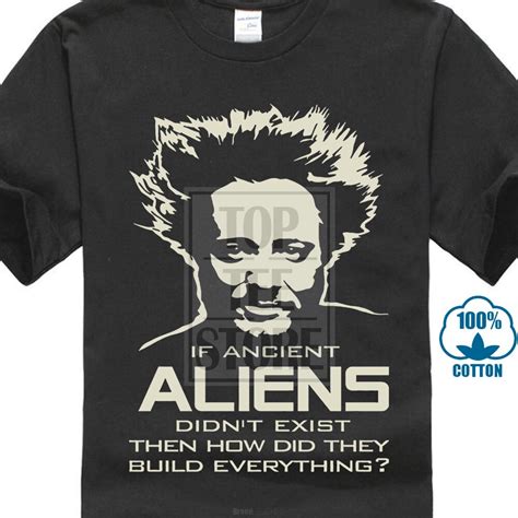 Giorgio Tsoukalos T Shirt Ancient Alien Astronauts Ufo Space Galaxy In