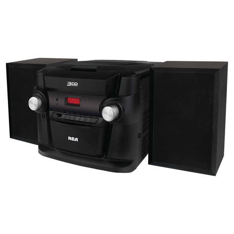 Rca Rs22363 Rb Refurbished 3 Cd Mini Shelf Audio System Rs22363