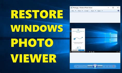 How To Restore Windows Photo Viewer In Windows 10 Infoarena