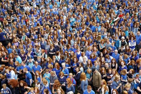 Redhead Festival Breaks World Record For Most People With Red Hair