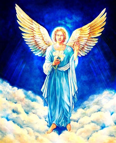 Archangel Gabriel Fairy Angel Angel Art Angel Protector Saint