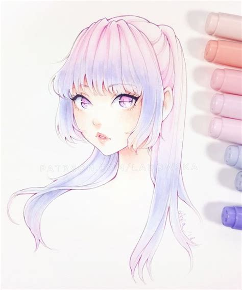 Pin By Kitzyzruiz On Ladowska Cute Art Anime Drawings Sketches