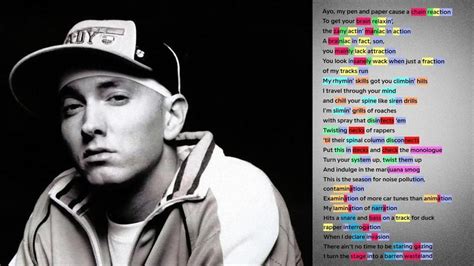 Deconstructing Eminems Rhyme Scheme On Infinite Genius