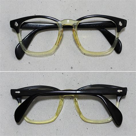 vintage 1950 s american optical 2tone wellington eyeglasses ｜ ヴィンテージ眼鏡 american classics