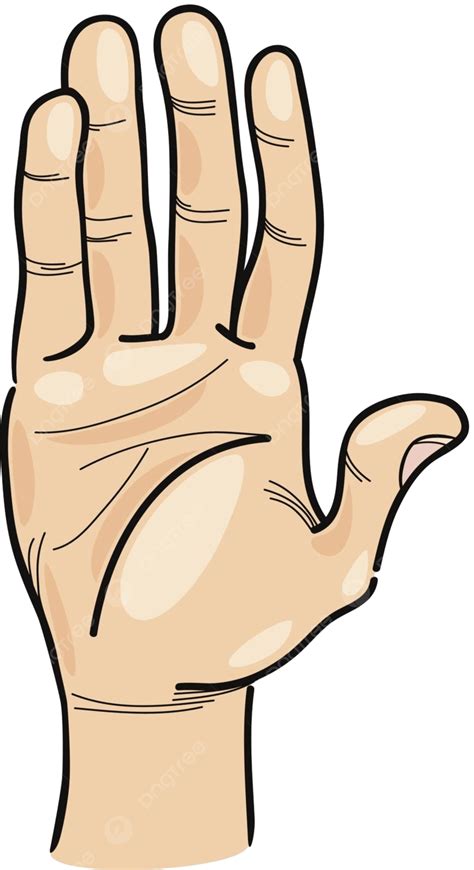 Hand Clip Art Cartoon Illustration Object Fingers Clip Art Vector