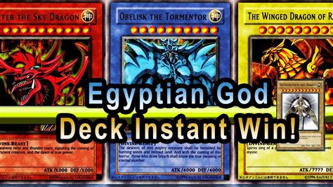 Top 16 decklists for all yugioh tournaments. Egyptian God Deck Instant Win! Holactie "Danger God Cards ...