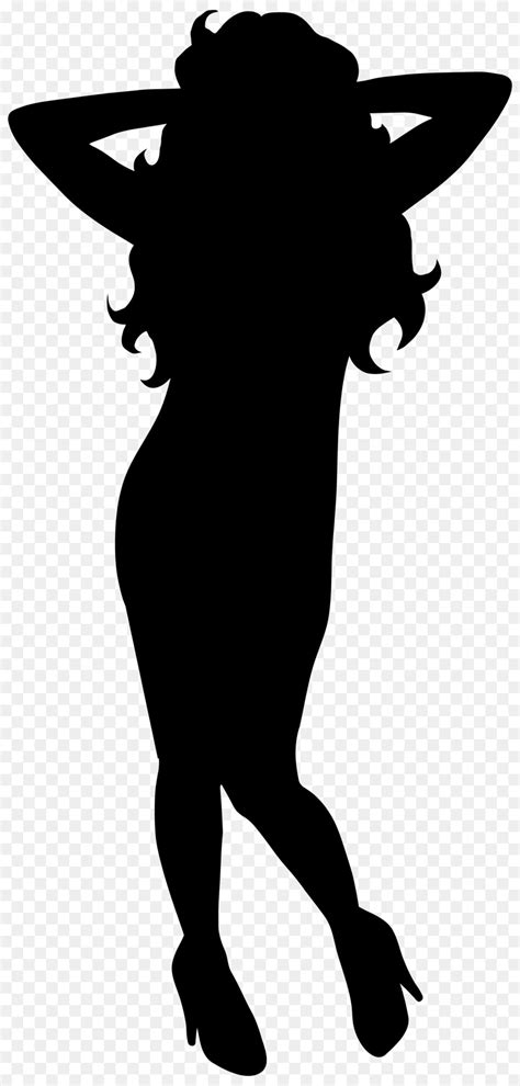 Woman Silhouette Clip Art Black Woman Png Download 24002400 Free