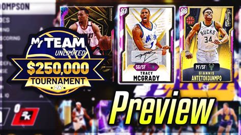 The Best Nba 2k20 Myteam Players In The World 250k Tournament