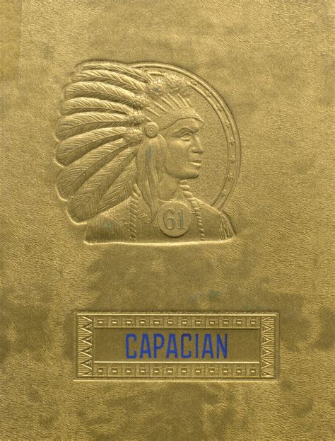 1961 Yearbook From Capac High School From Capac Michigan For Sale