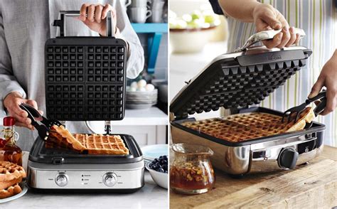 Giving similar weight and design, their thermal transfer properties should be very similar. Breville vs All-Clad Waffle Maker (2020): Which Makes ...