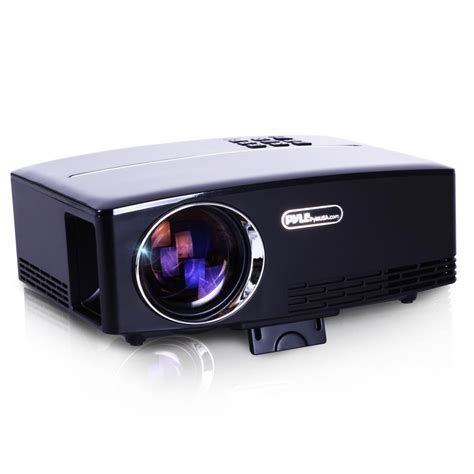 Pyle Portable Multimedia Home Theater Projector Hd 1080p Led With Usb