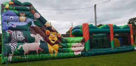 60ft Jungle Obstacle Course Bouncy Castles Cork And Limerick