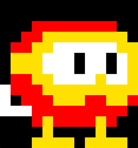 Editing Dig Dug Pooka Free Online Pixel Art Drawing Tool Pixilart