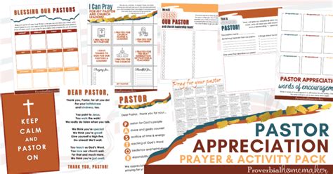 Free Pastor Appreciation Printable Pack 25 Ideas To Bless Pastors