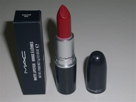 mac matte lipstick russian red bnib