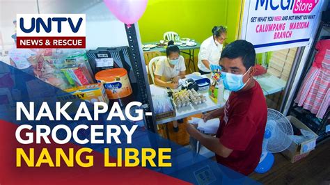 Mahihirap nating kababayan, nakapag-grocery nang libre sa MCGI Free Store | ข่าวสารล่าสุด ...
