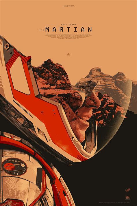 La la land movie poster art by klarissamari on deviantart. The Martian | Mejores carteles de películas, Poster de ...