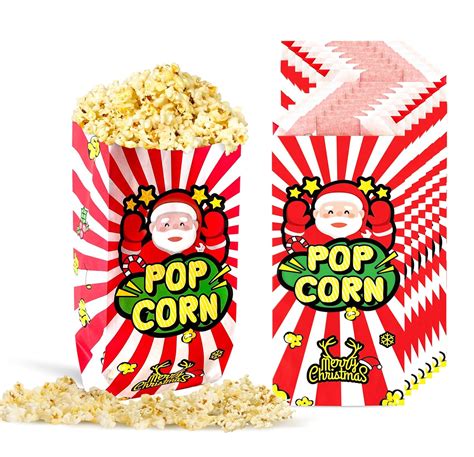 600 Pcs Paper Popcorn Bags 1 Oz Popcorn Bags Individual