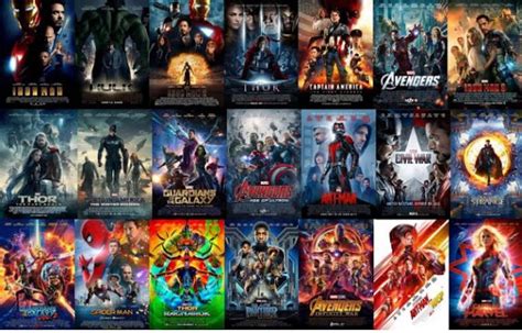 Lista De Las 22 Películas De Marvel En Orden Cronológico Gardonnews