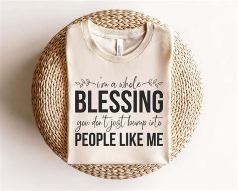 Im A Whole Blessing Svg Affirmation Svg Blessed Word Svg Etsy In 2023