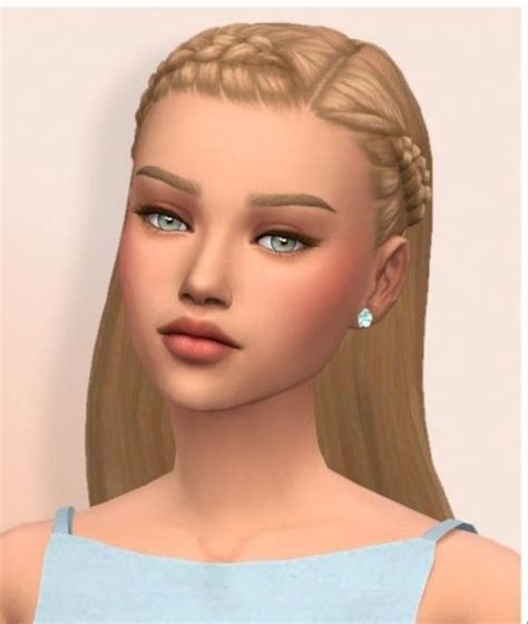 Pin By Selena Styles On Beautiful Sims Hair Sims 4 Sims