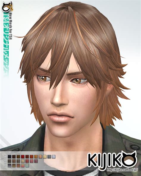 Spiky Layered Hair For Males At Kijiko Sims 4 Updates 93d