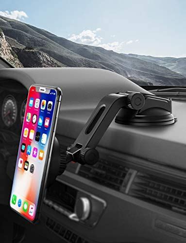 Ipow Car Phone Mount Holder Magnetic Phone Holder Mount Hands Free Cell