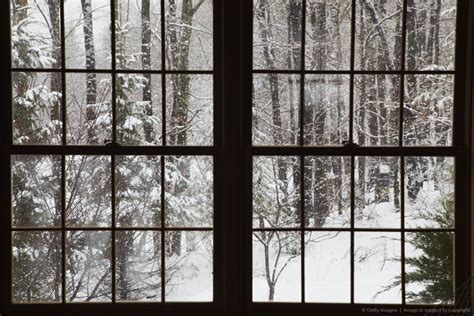 Image Detail For Winter Scene Outside Window Snowy Window Windows
