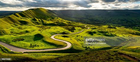 Road Winding Through Green Hills High Res Stock Photo Getty Images