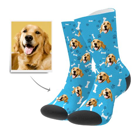 Custom face socks unique gift pet dog ice cream. Custom Dog Socks - Dog Socks/Pet Socks/Pup Socks/Face ...