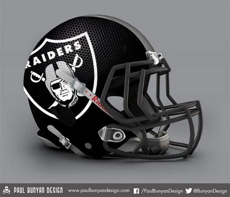 Nfl Concept Helmets Album On Imgur Raiders Helmet Nfl Football