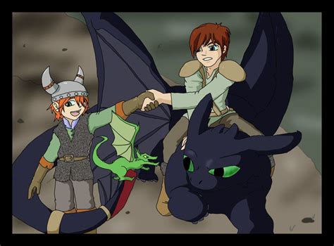 Httyd Two Hiccups By Lediz Deviantart On Deviantart Hiccup And