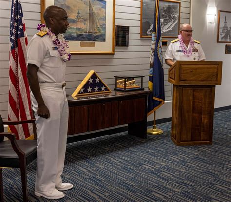 Navy Region Hawaii Holds Change Of Command Ceremony Commander Navy
