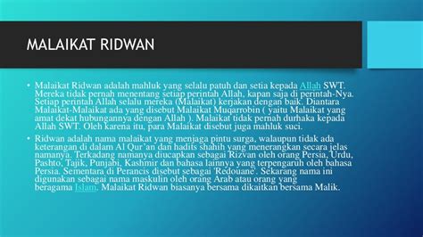 Malaikat Ridwan