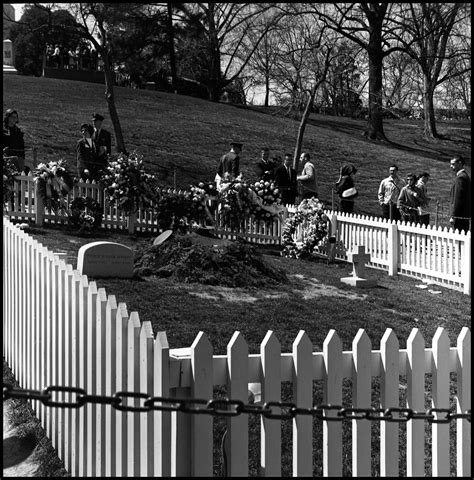 Original Grave Site Of President John F Kennedy Side 1 Of 1 The