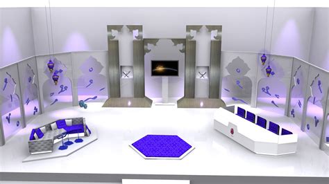 Sajid Designer 3d Set For Quran Program Interior Design