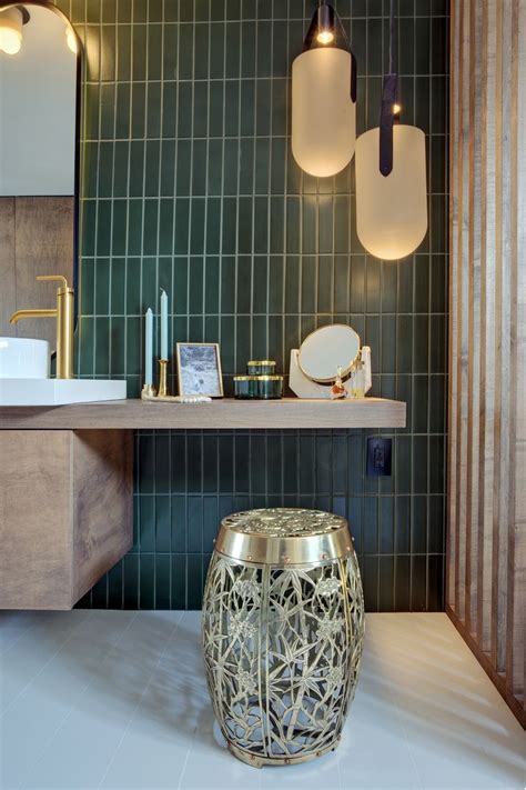 Sf Decorator Showcase Master Bath Green Tile Bathroom Decor