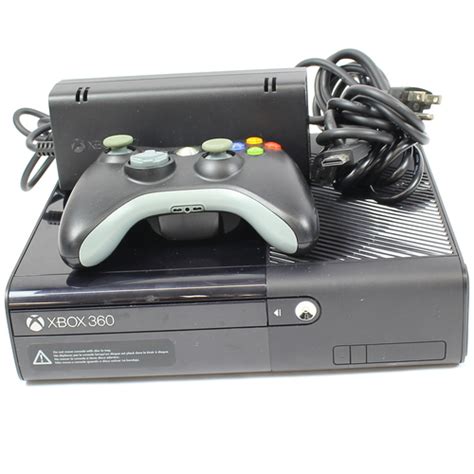 Microsoft Xbox 360 E Model 1538 250gb Gaming Console System Great Condition